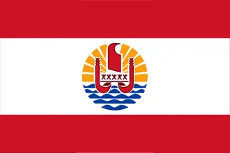 French Polynesia Flag